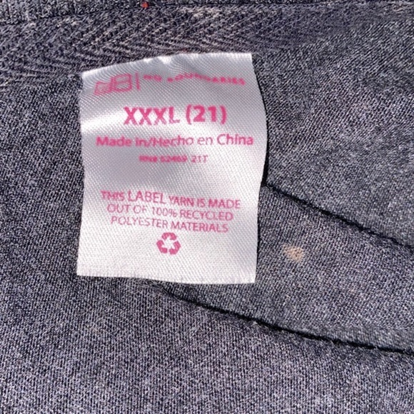 NOBO grey mushroom graphic T-shirt size XXlarge juniors - Picture 5 of 7